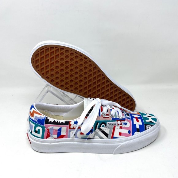 VANS Women Size VN0A5EFN5L8 ERA Custom Culture Multicolor Canvas Low Sneaker - Picture 5 of 10